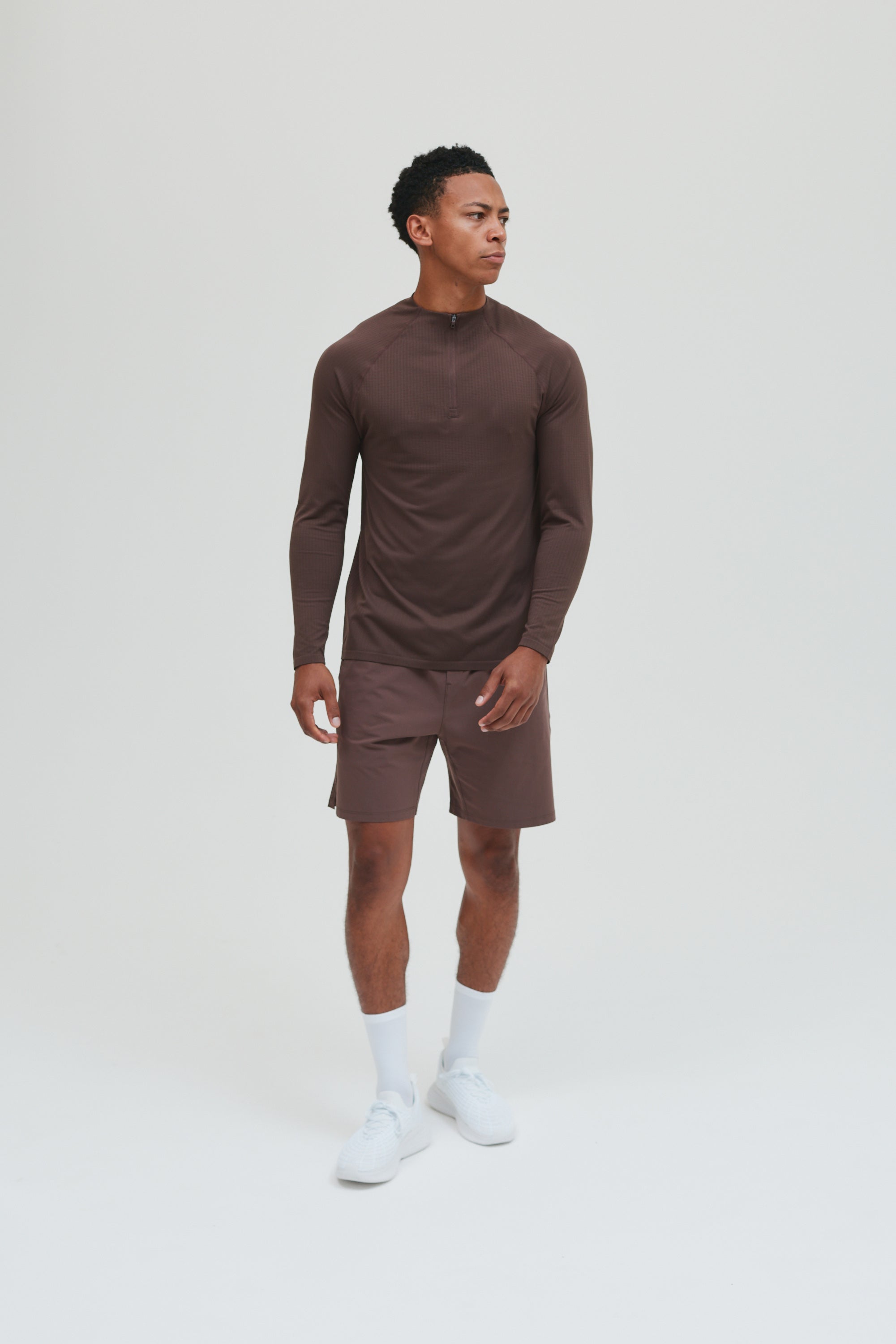 CORE SEAMLESS QUARTER ZIP