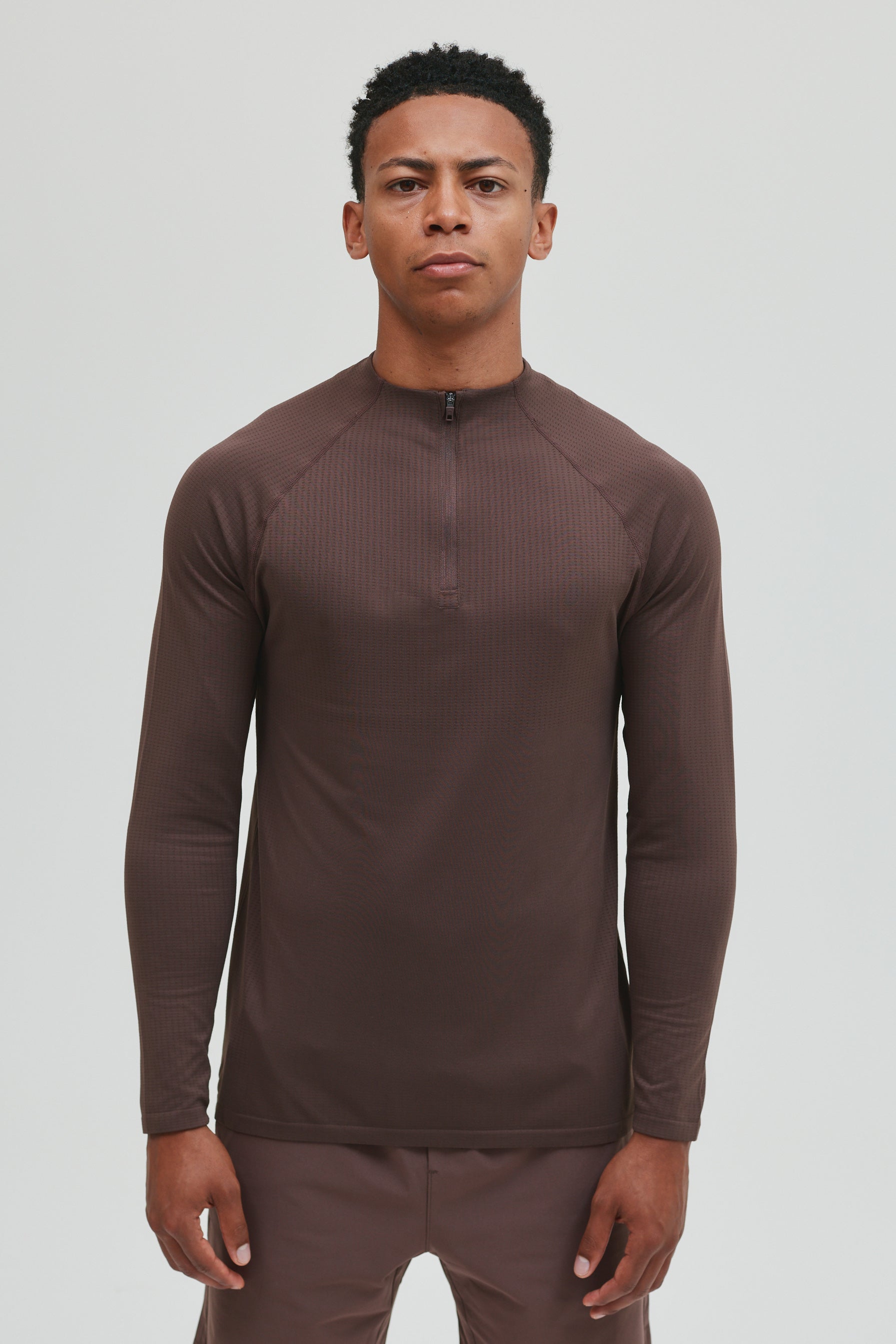 CORE SEAMLESS QUARTER ZIP