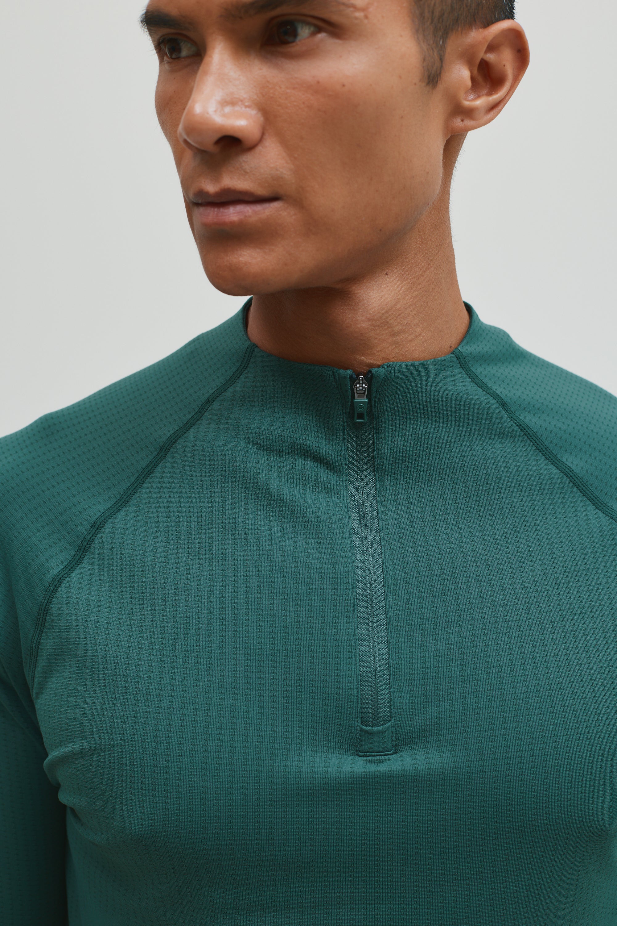 CORE SEAMLESS QUARTER ZIP