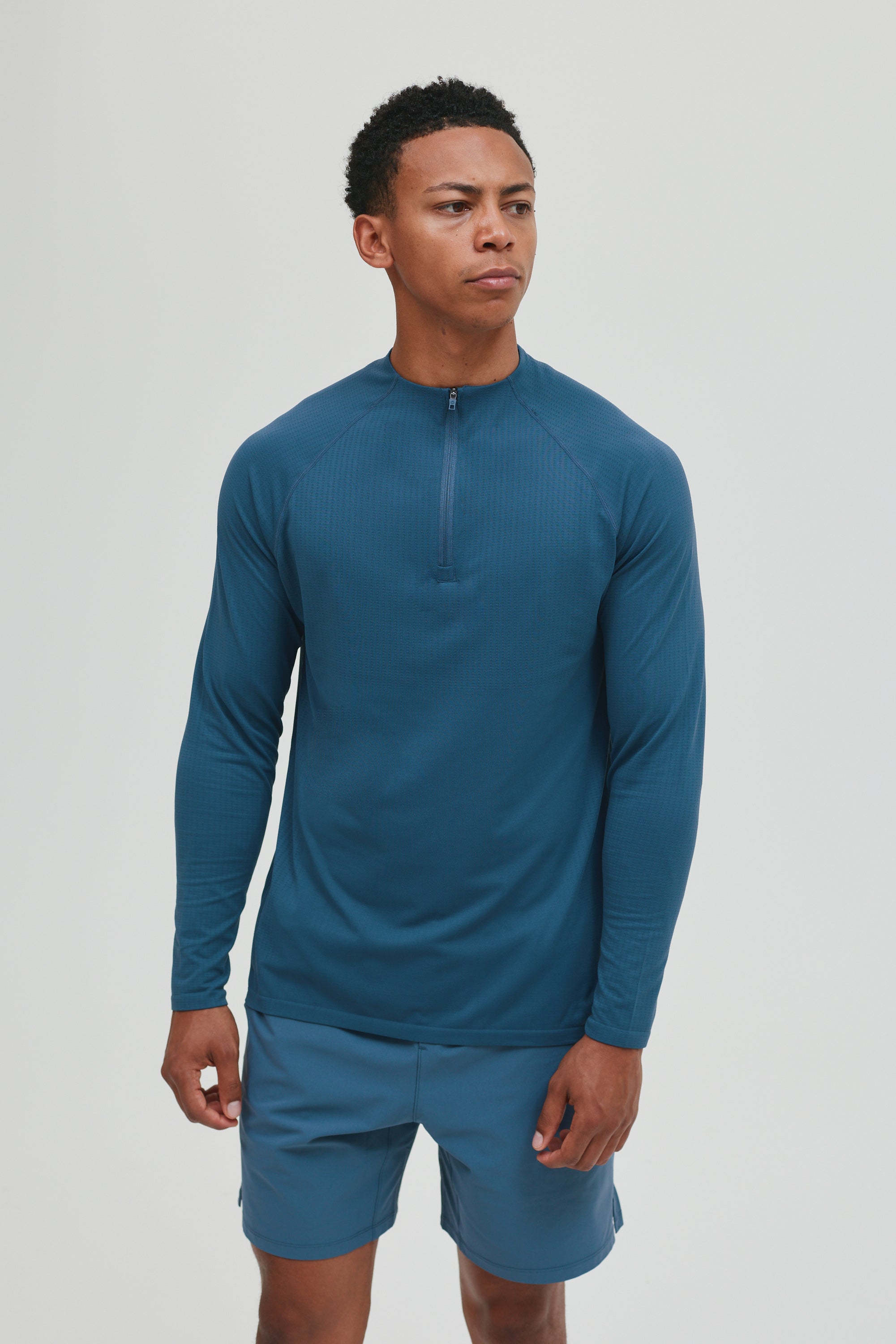 CORE SEAMLESS QUARTER ZIP