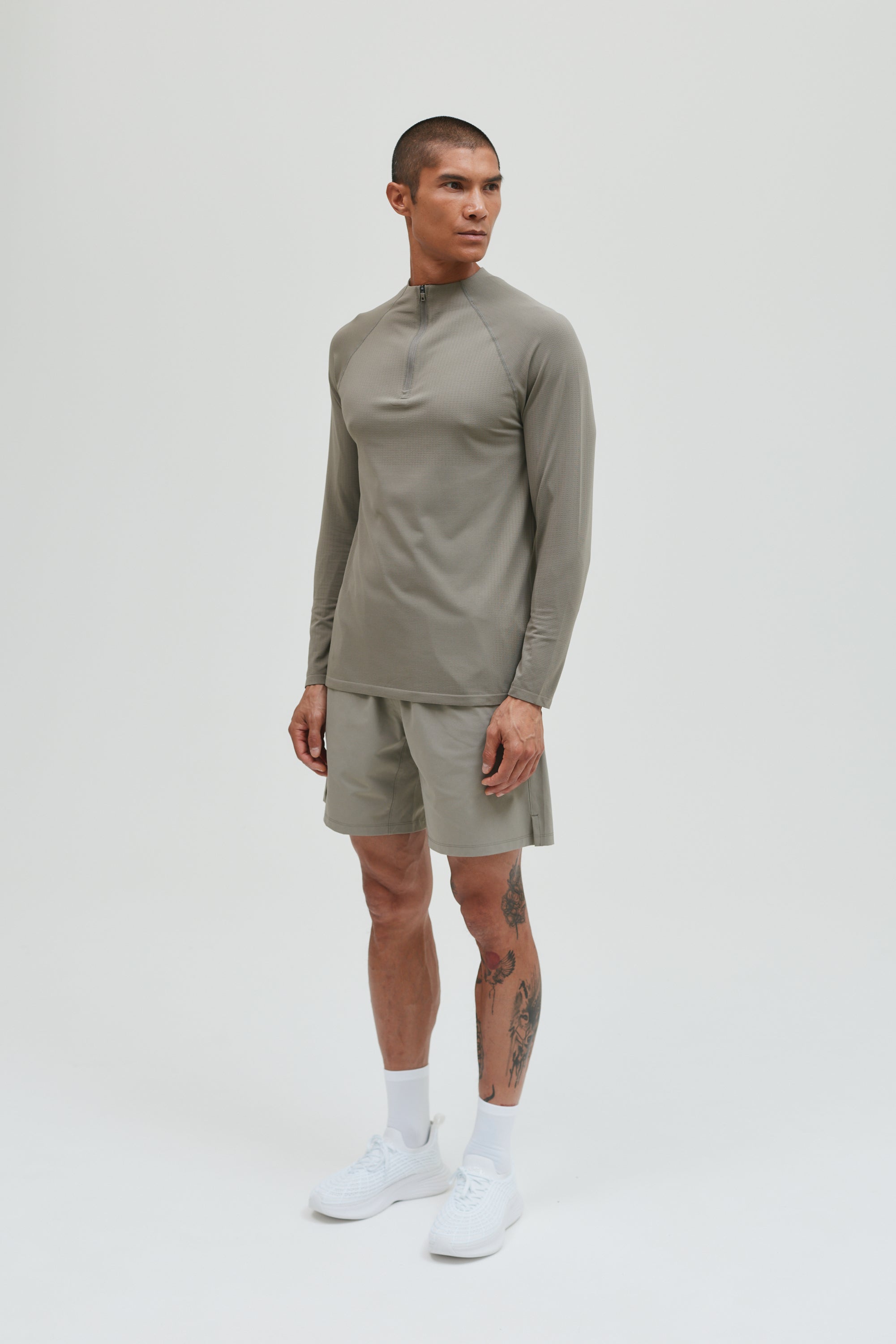 CORE SEAMLESS QUARTER ZIP
