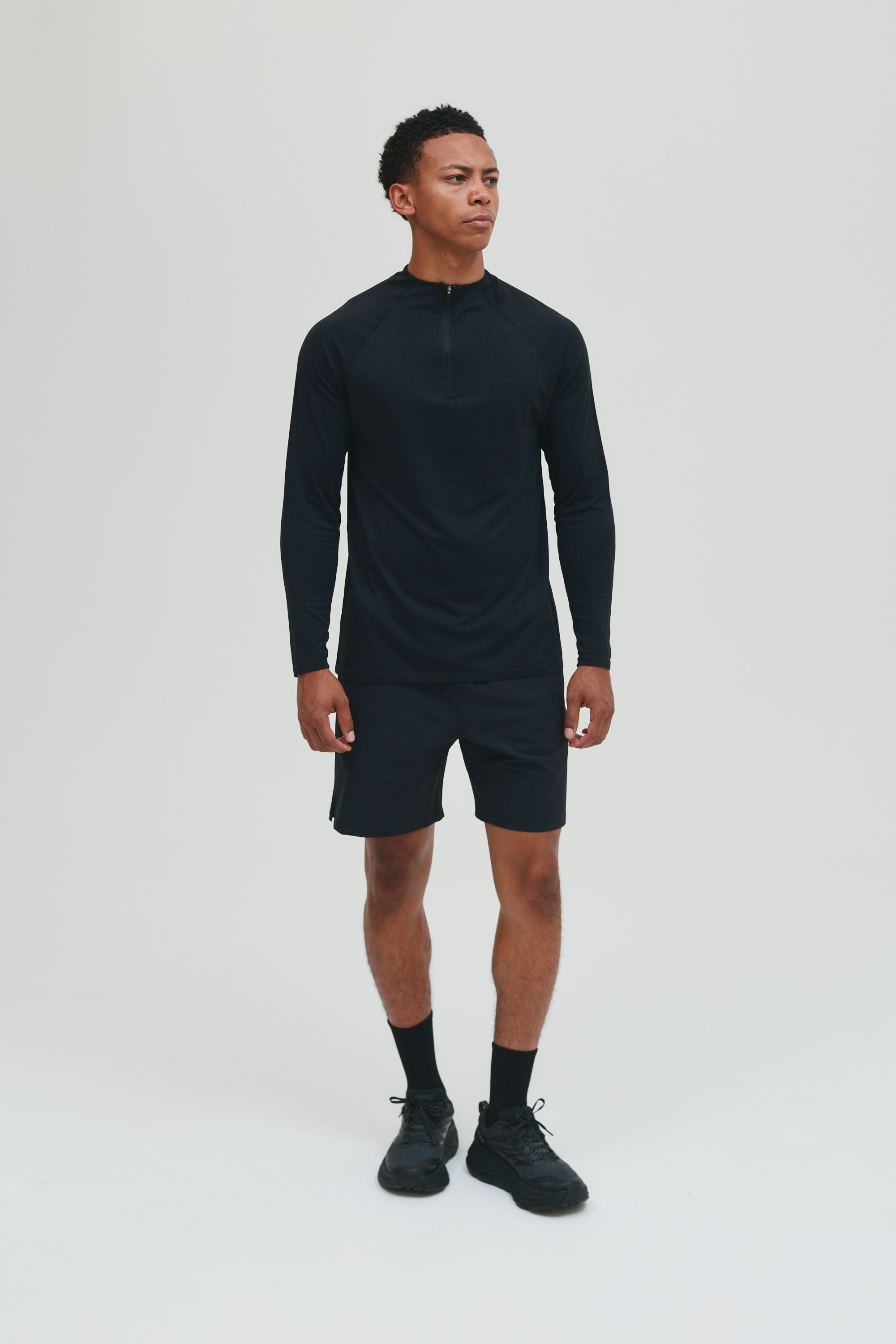 CORE SEAMLESS QUARTER ZIP