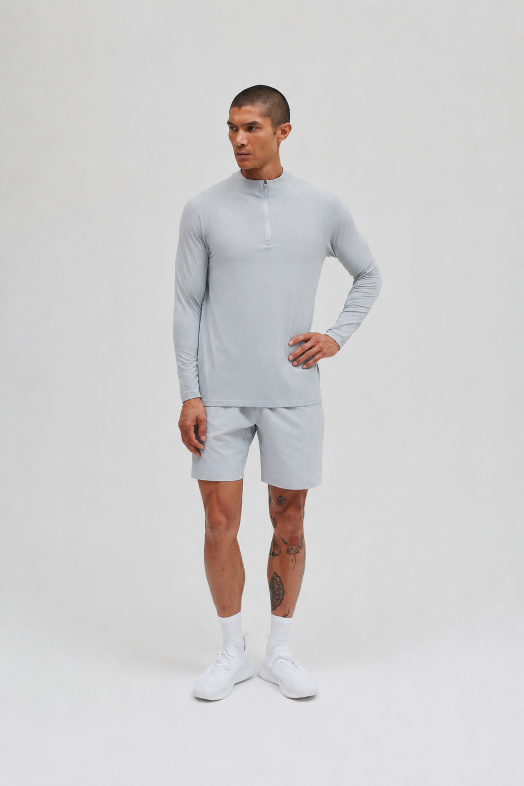 CORE SEAMLESS QUARTER ZIP