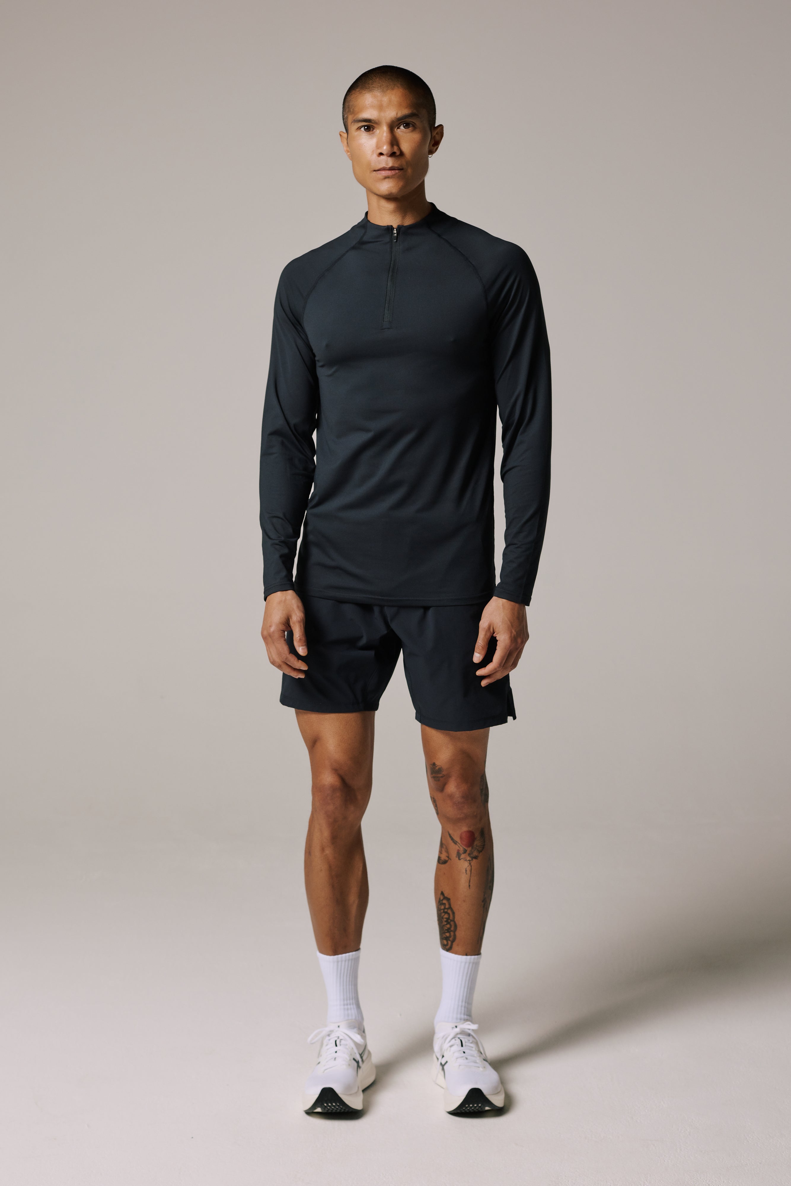 CORE SHORT + QUARTER ZIP