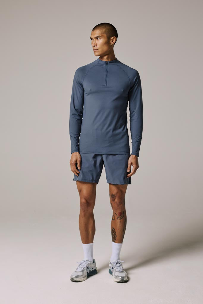 CORE SHORT + QUARTER ZIP