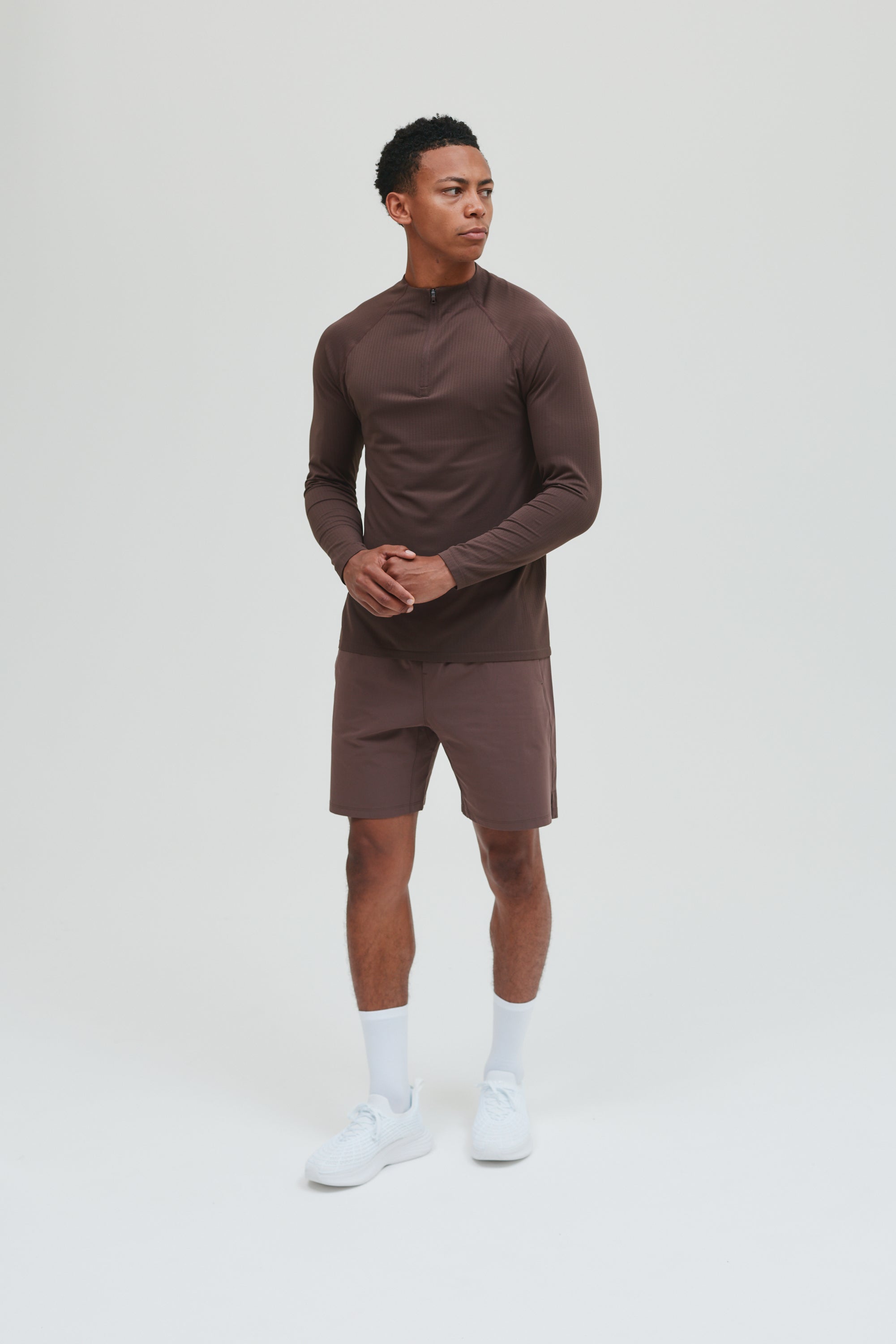 CORE SHORT + QUARTER ZIP