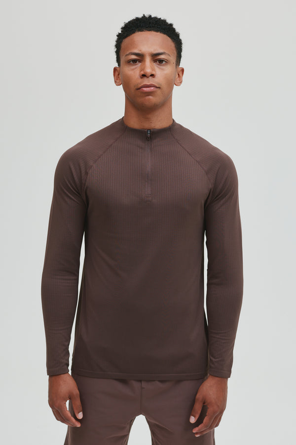 CORE SEAMLESS QUARTER ZIP