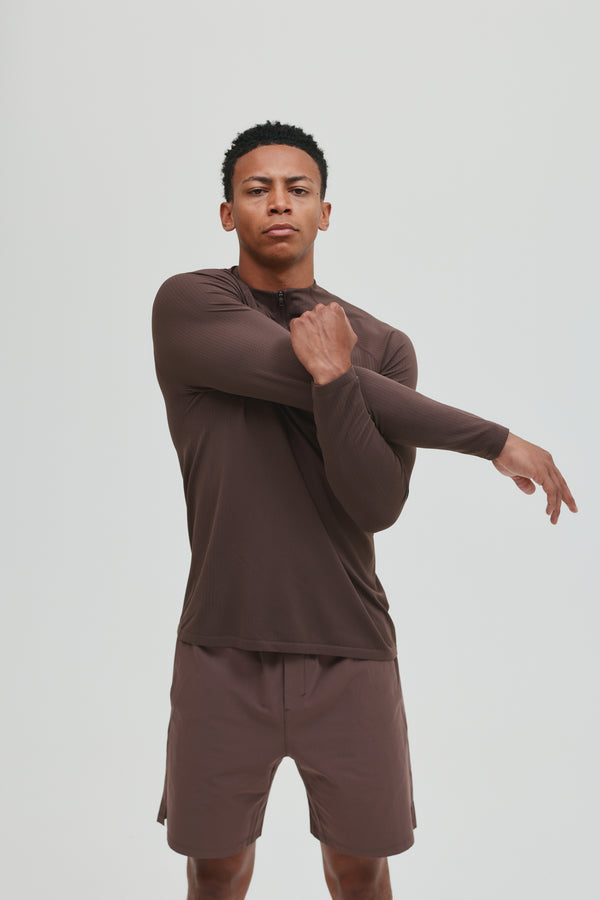 CORE SEAMLESS QUARTER ZIP