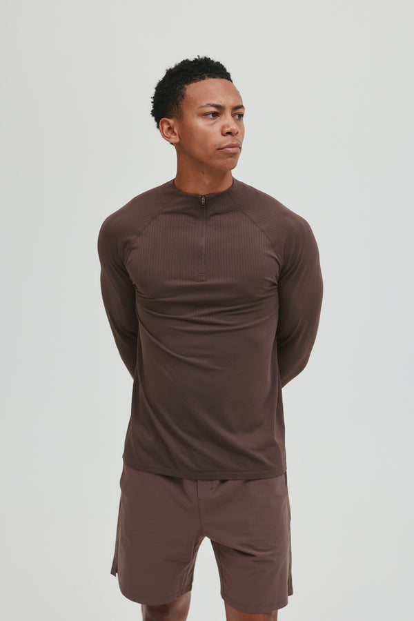 CORE SEAMLESS QUARTER ZIP
