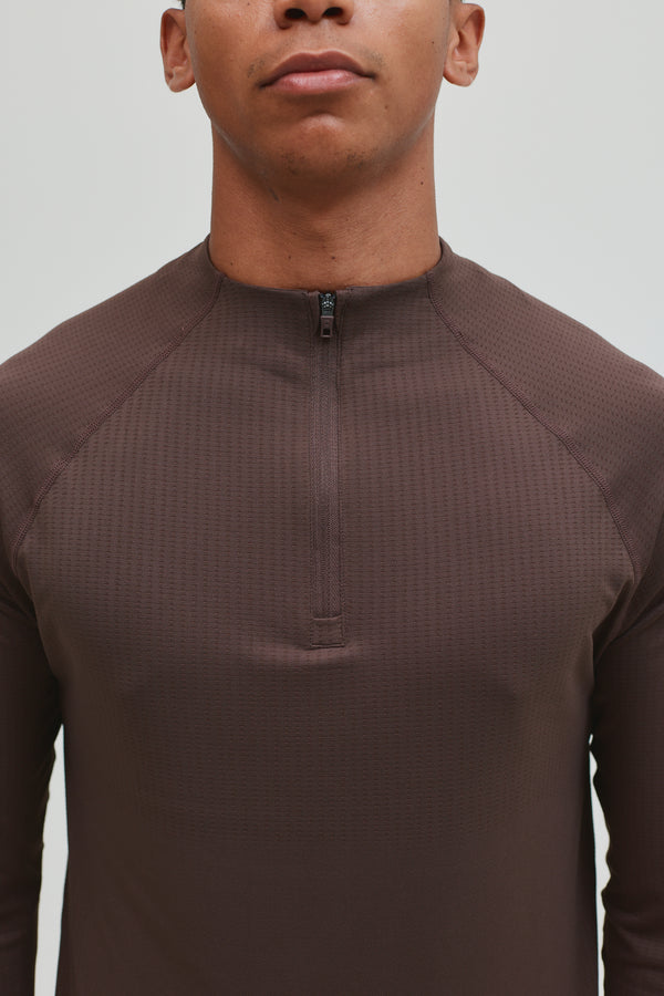 CORE SEAMLESS QUARTER ZIP
