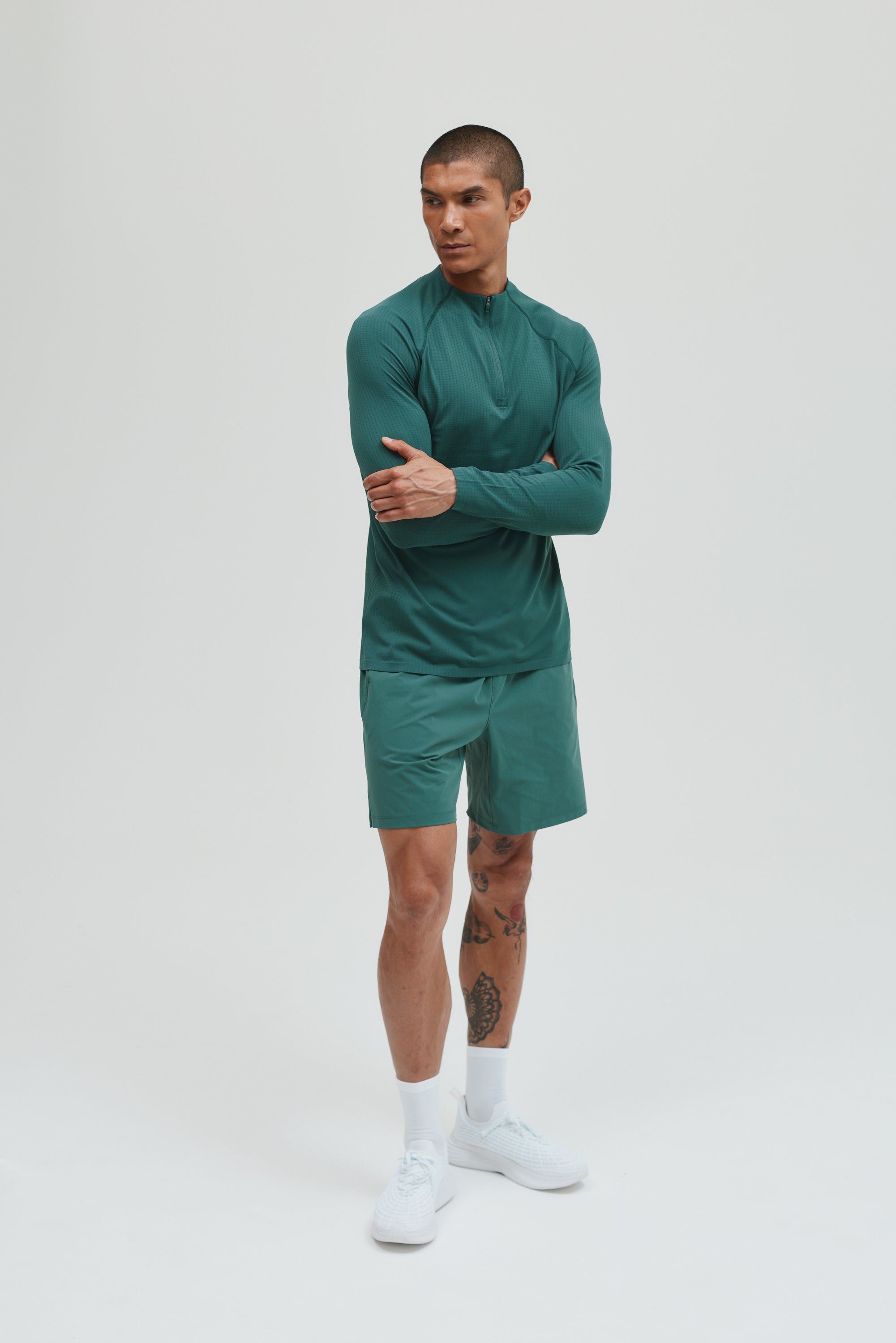 CORE SEAMLESS QUARTER ZIP