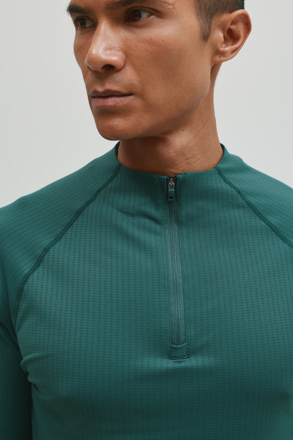 CORE SEAMLESS QUARTER ZIP