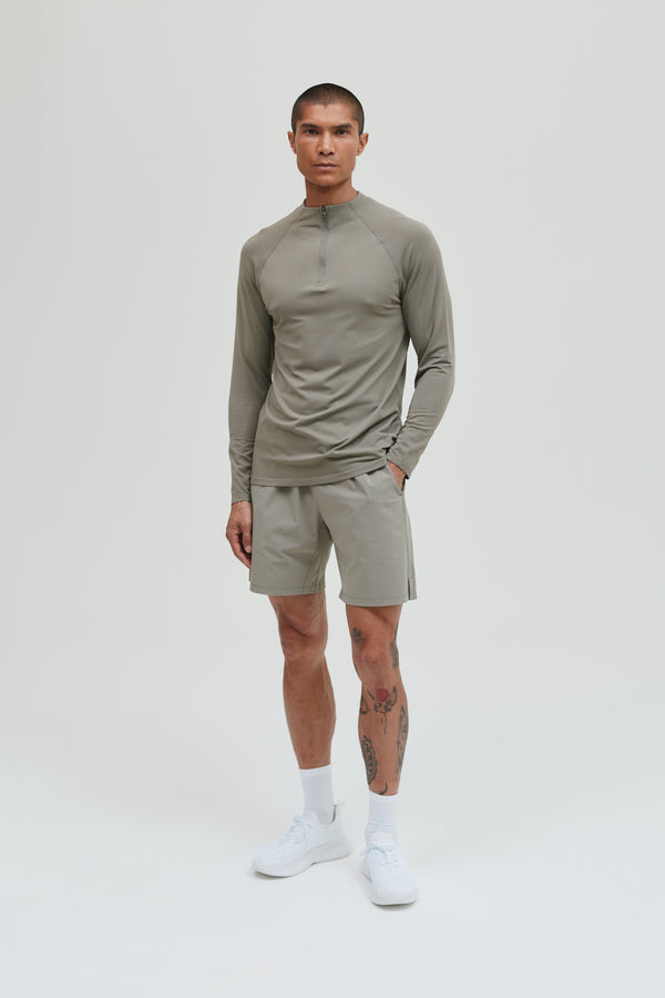 CORE SEAMLESS QUARTER ZIP