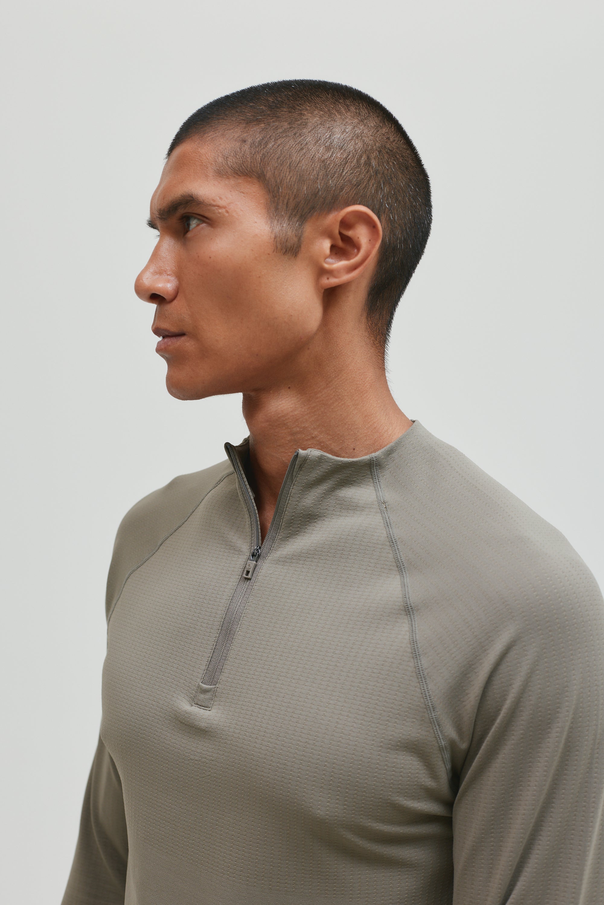 CORE SEAMLESS QUARTER ZIP