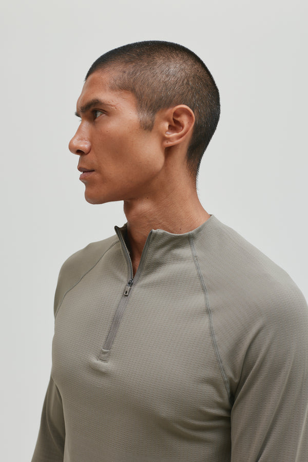 CORE SEAMLESS QUARTER ZIP