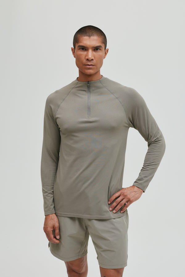CORE SEAMLESS QUARTER ZIP