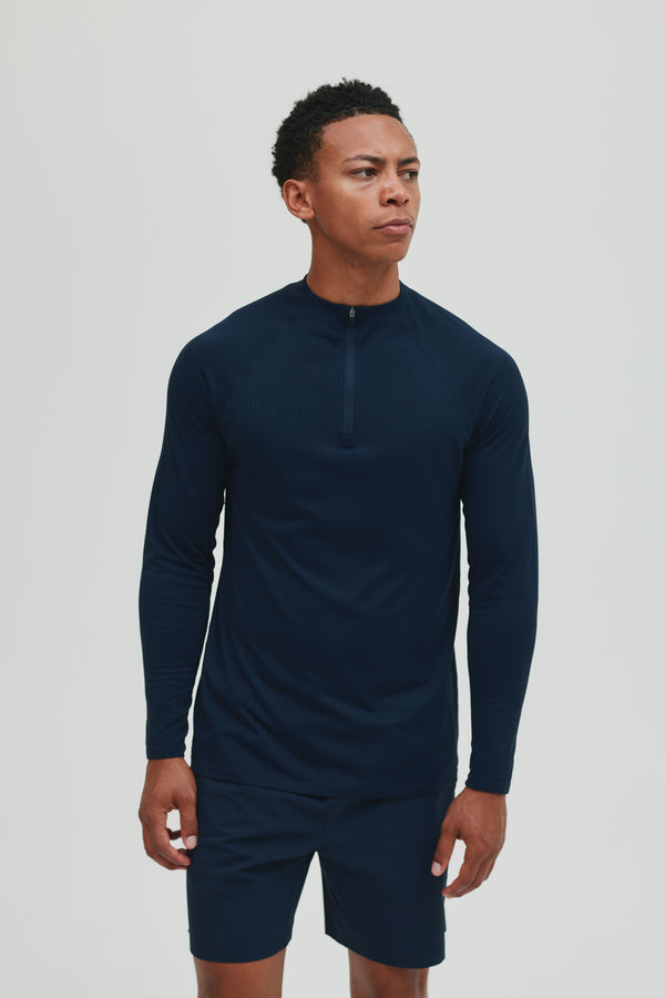 CORE SHORT + QUARTER ZIP