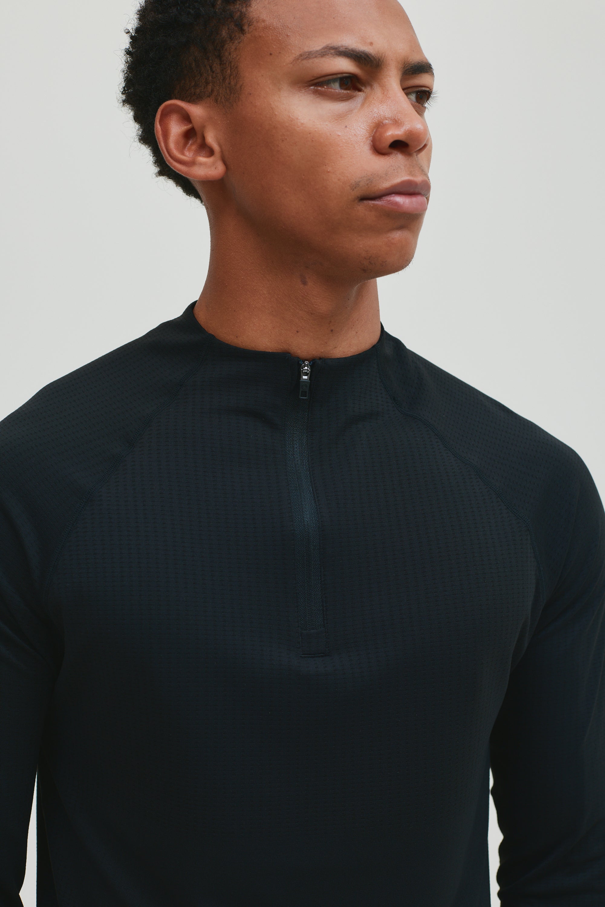 CORE SEAMLESS QUARTER ZIP