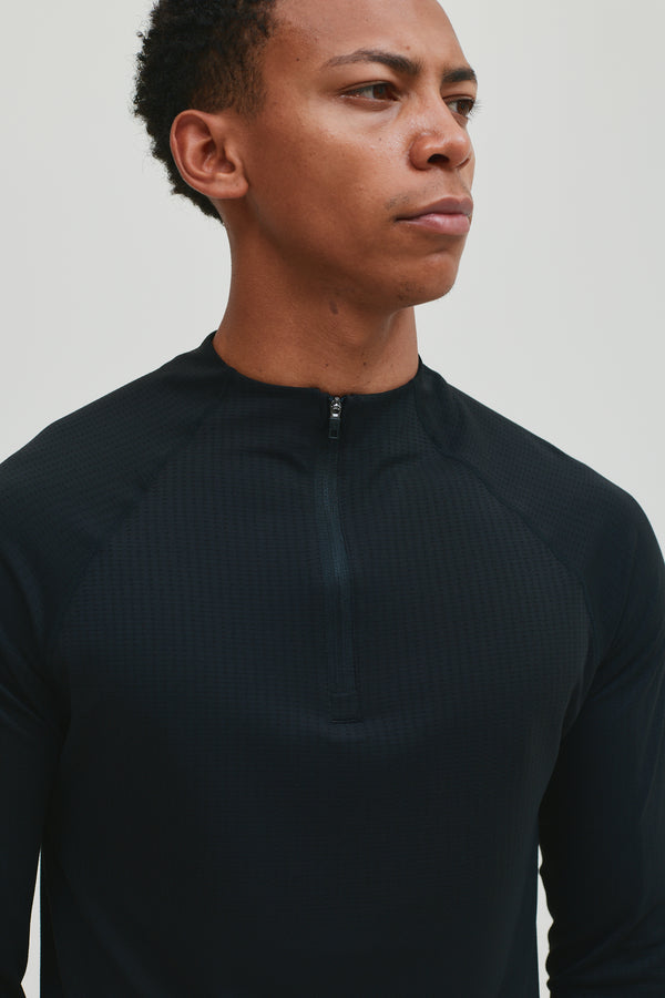 CORE SEAMLESS QUARTER ZIP