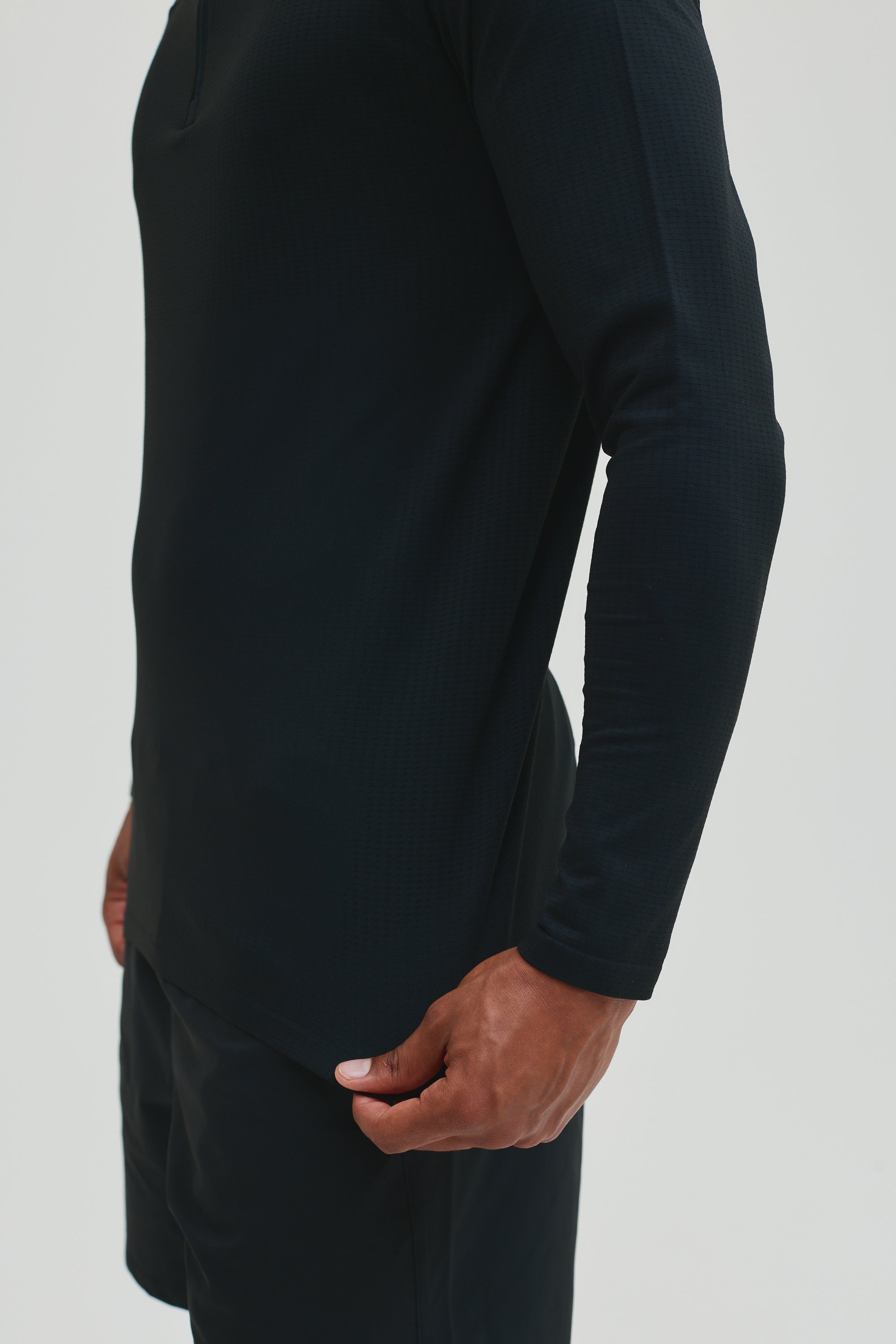 CORE SEAMLESS QUARTER ZIP