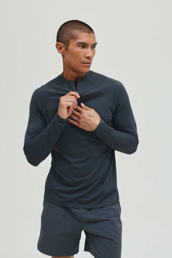 CORE SEAMLESS QUARTER ZIP