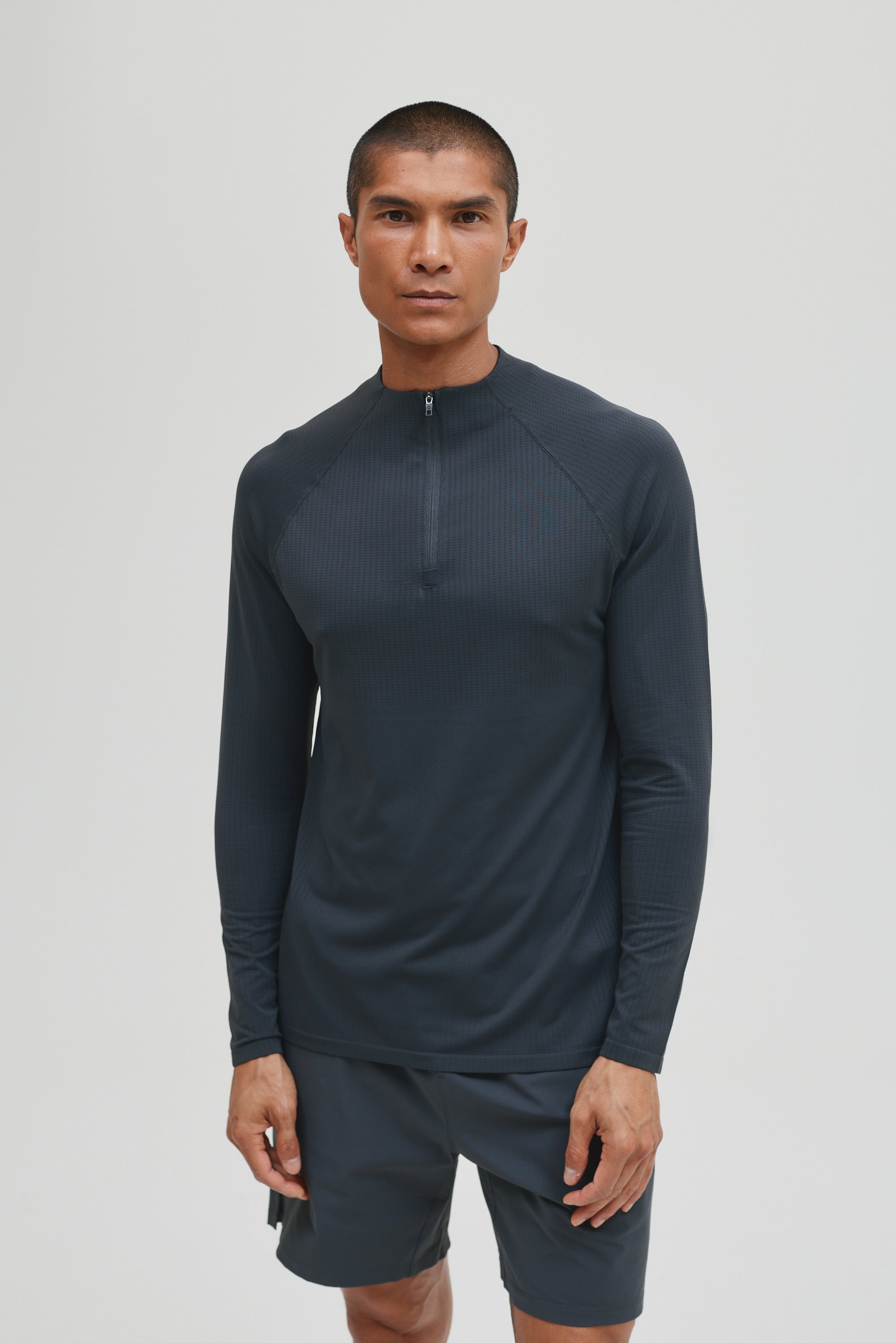 CORE SEAMLESS QUARTER ZIP