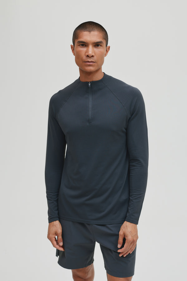 CORE SEAMLESS QUARTER ZIP