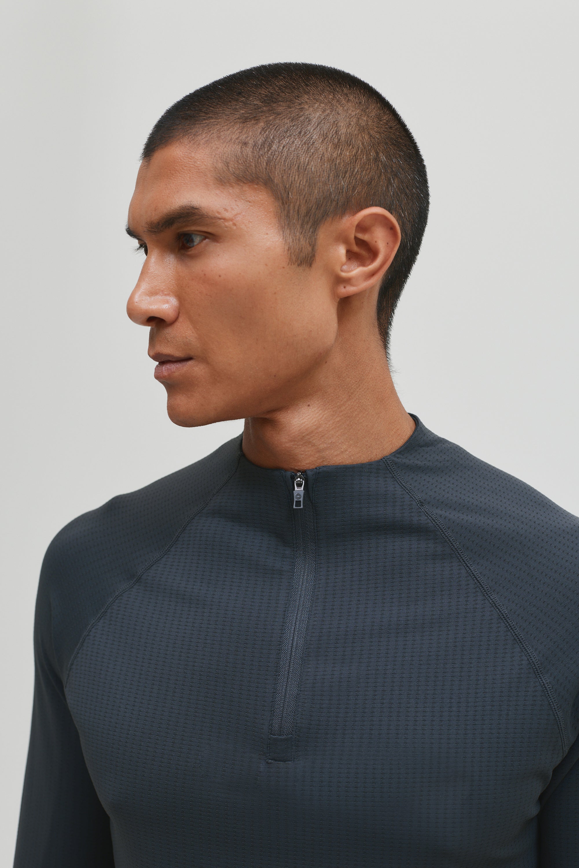 CORE SEAMLESS QUARTER ZIP