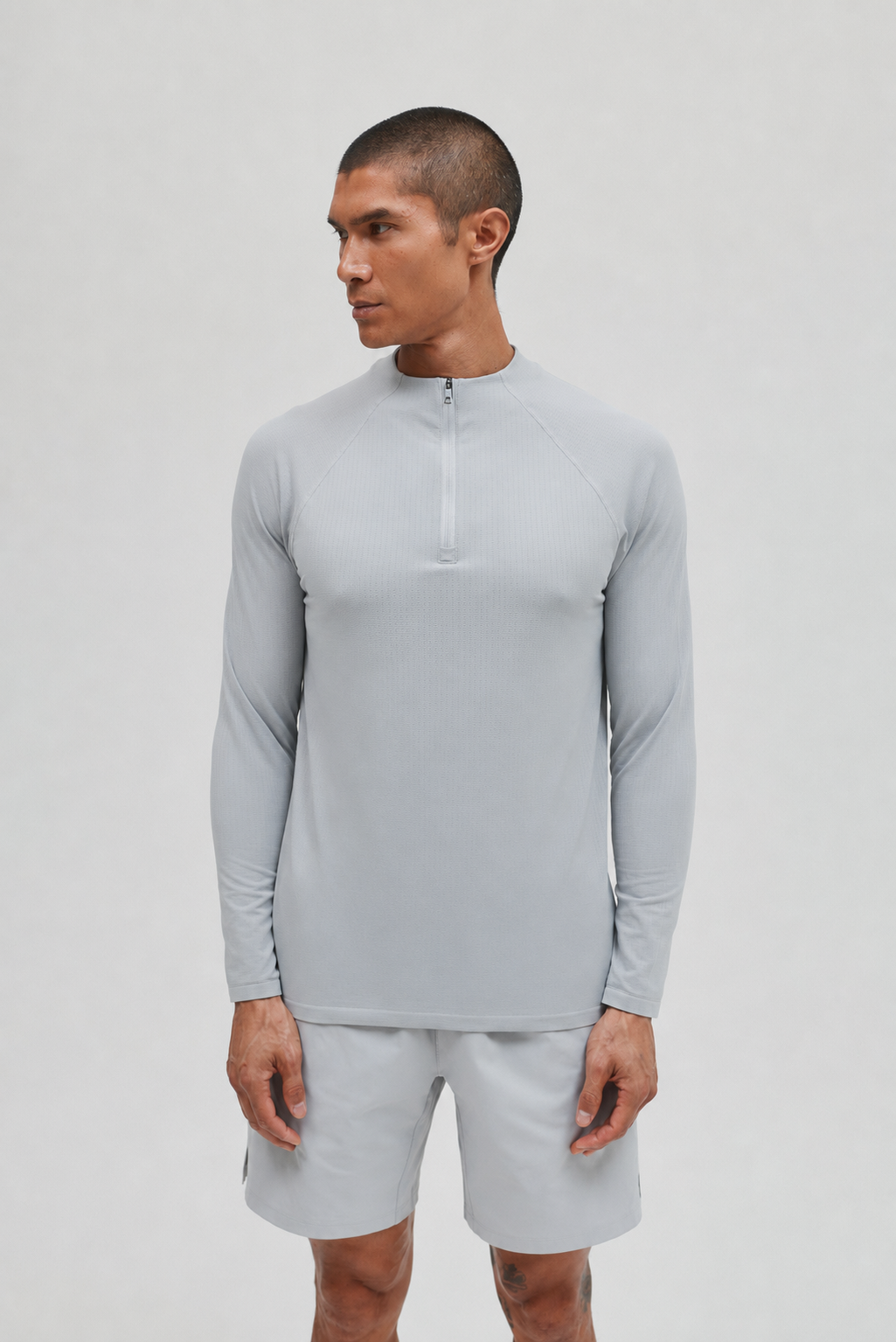 CORE SEAMLESS QUARTER ZIP