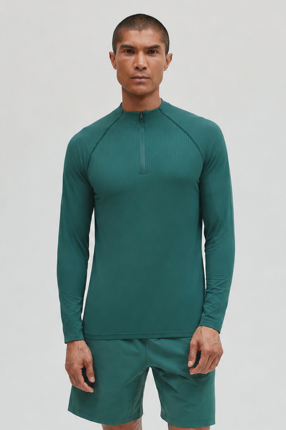 CORE SEAMLESS QUARTER ZIP