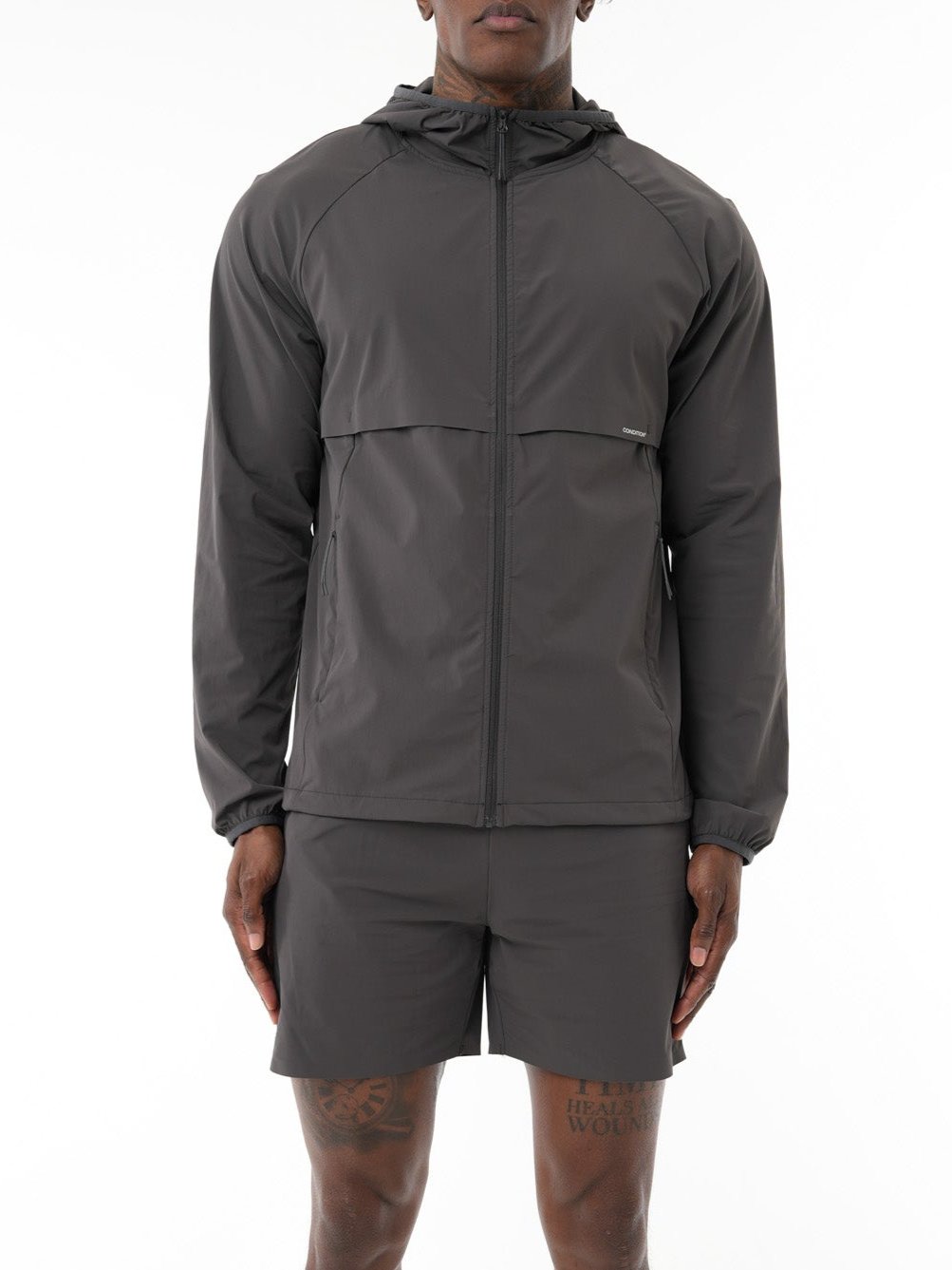 WINDBREAKER - CHARCOAL