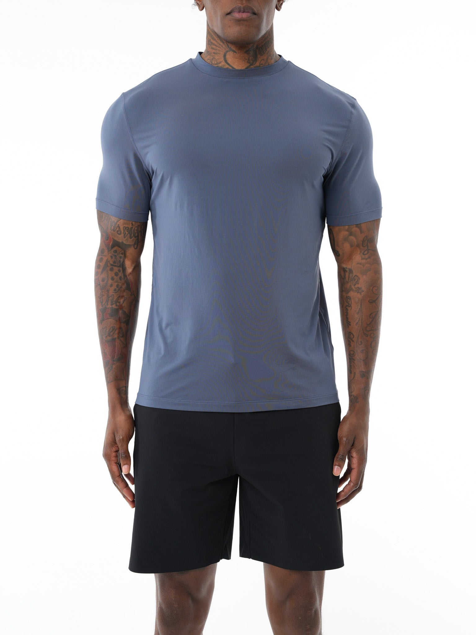 AERO T-SHIRT - STEEL BLUE