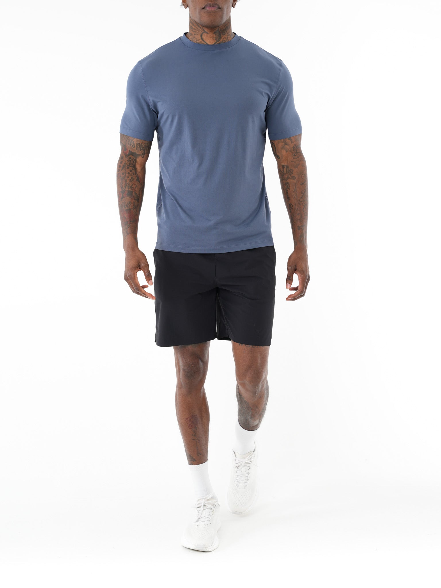 AERO T-SHIRT - STEEL BLUE